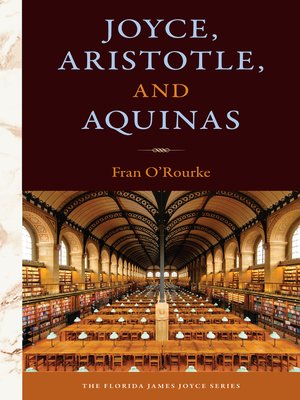 cover image of Joyce, Aristotle, and Aquinas